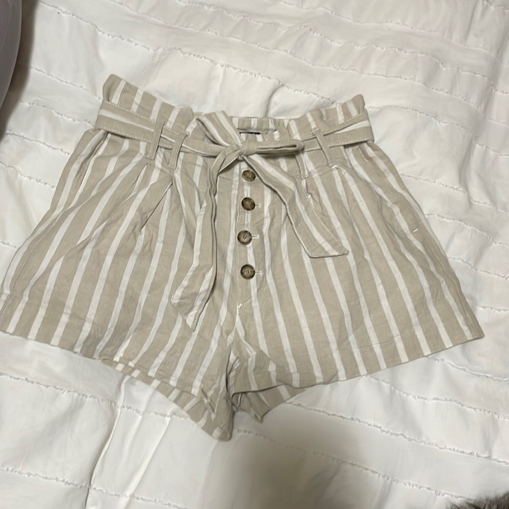 Button Up Abercrombie Shorts